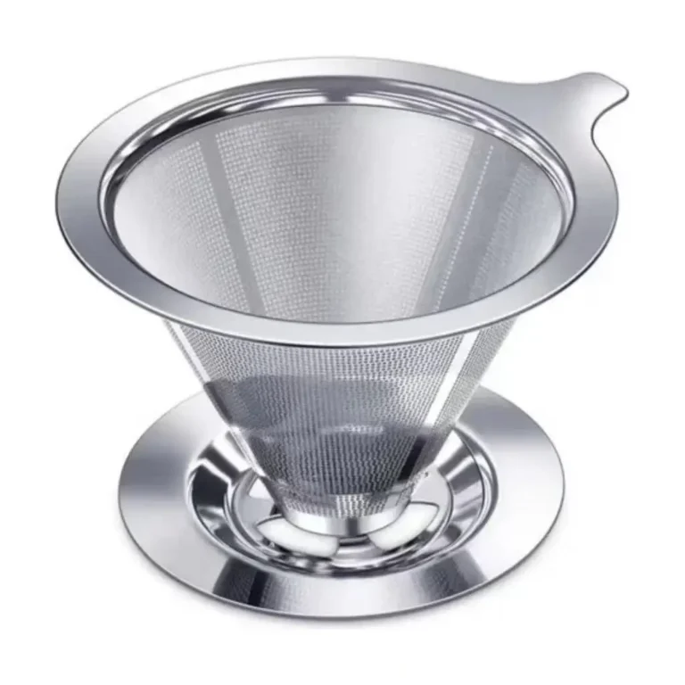Large Reusable 103 Inox Coffee Filter Strainer Without Paper Use
