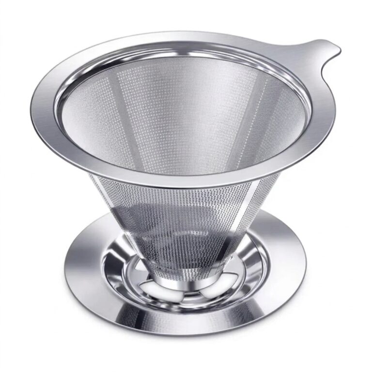 Filtro Coador de Café em Inox Reutilizável 103 Sem Papel